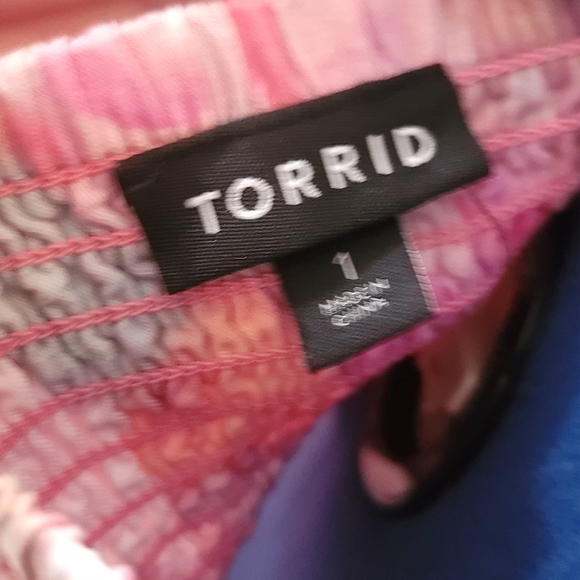 Fit and flare floral tank torrid - Picture 4 of 9